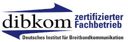 dibkom zertifizierter Fachbetrieb